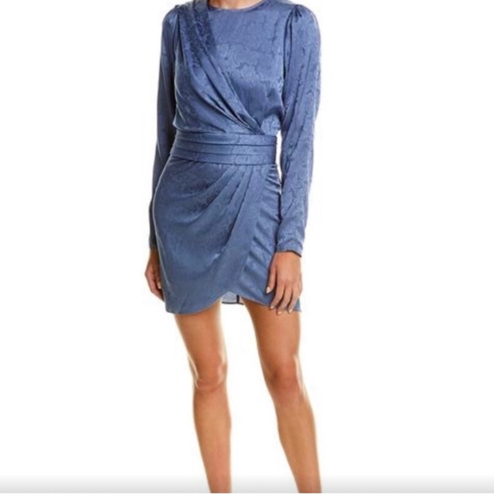 Ronny Kobo Collection cocktail dress in navy blue